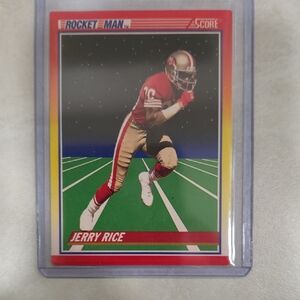 Rocket Man Football Trading Card